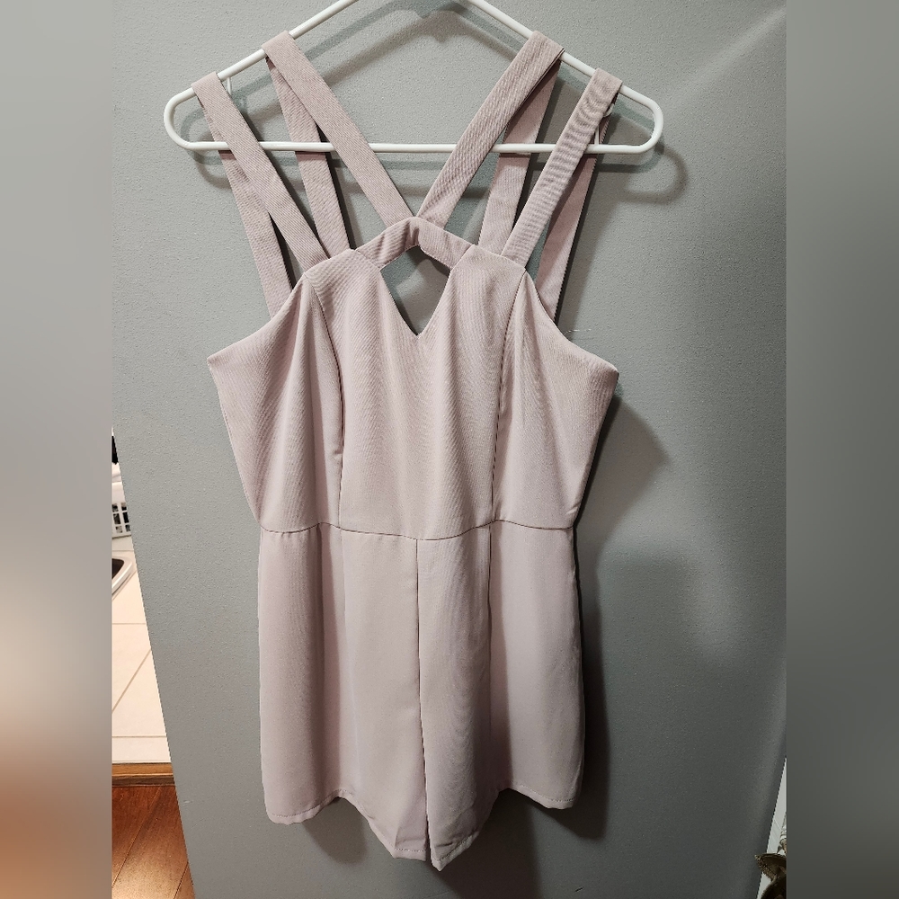 She + Sky strappy romper